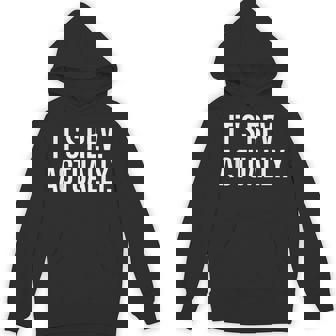 It's Rev Actually Ordination Reverend Hoodie | Seseable CA