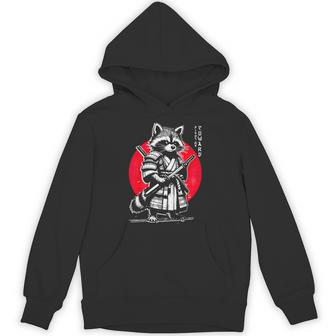 Japanese Tanuki Raccoon Hoodie - Thegiftio UK