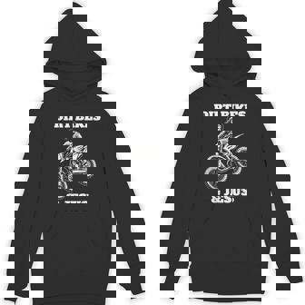 Jesus Christ Dirtbike Motorcross Motocross Dirt Bike Unisex Hoodie | Mazezy