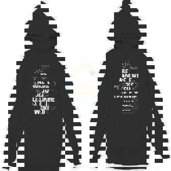 Be More Like Jesus Less Like The World Hoodie - Thegiftio