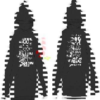 Jesus Is The Reason For The Season Christmas Xmas Candy Cane Hoodie | Mazezy