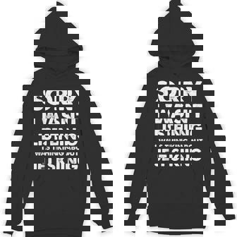 Jet-Skiing Sorry I Wasn't Listening Jet-Skiing Unisex Hoodie | Mazezy