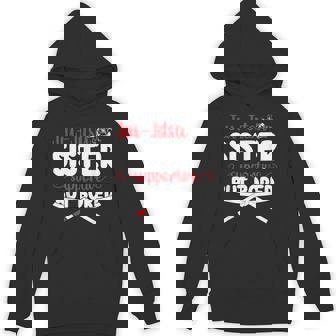 Jiu-Jitsu Sister Jiu-Jitsu Fighter Sis BJJ Sister Unisex Hoodie | Mazezy