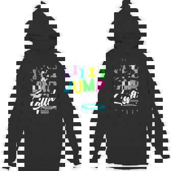 Jump Squad Trampoline Bounce Birthday Party Trampolining Hoodie | Mazezy