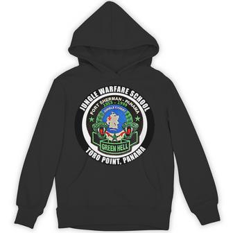 Jungle Warfare School Fort Sherman Toro Point Panama Veteran Hoodie | Mazezy