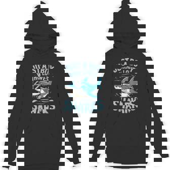 Just A Boy Who Loves Sharks For Idea Shark Hoodie | Seseable FR