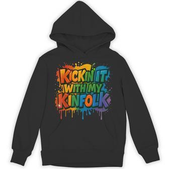 Kickin' It With My Kinfolk Family Reunion Hoodie - Thegiftio UK