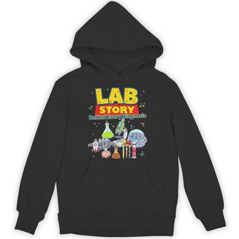 Lab Story Cute Science Laboratory Diagnostic Lab Week 2026 Hoodie - Monsterry