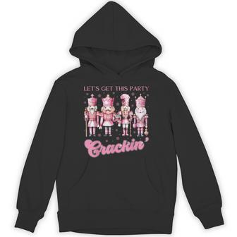 Let's Get This Party Crackin' Christmas Nutcracker Squad Hoodie - Thegiftio UK