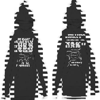 Leveled Up To Husband 2025 Newlywed Groom Just Married Gamer Hoodie | Mazezy