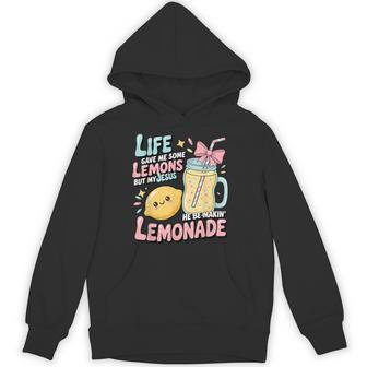 Life Gave Me Some Lemons But My Jesus He Be Makin Lemonade Hoodie - Thegiftio UK