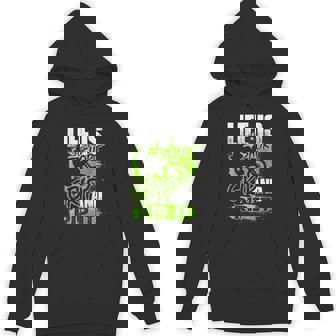 Life Is Short Grip And Rip It Motocross Dirt Bike Unisex Hoodie | Mazezy