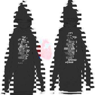 Little Boy Chd Warrior Congenital Heart Disease Awareness Hoodie | Seseable FR
