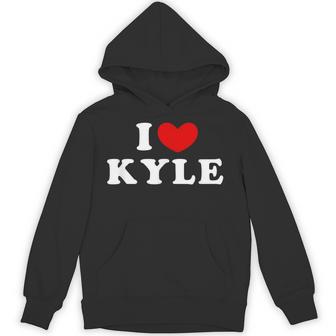 I Love Kyle I Love Kyle Hoodie - Thegiftio UK