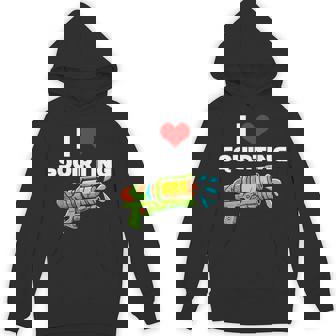 I Love Squirting I Heart Squiting Water Squirt Gun Hoodie - Thegiftio
