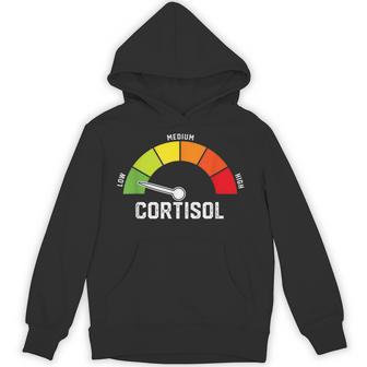 Low Cortisol Levels Meme Hoodie - Thegiftio UK