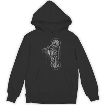 Low Rider Chopper Bike Motorcycle Rider Biker Husband Hoodie - Thegiftio UK