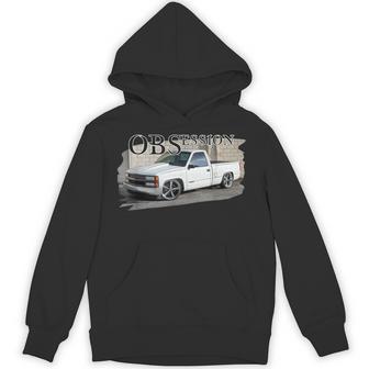 Lowered 90S Single Cab 1500 Obs Truck Hoodie - Thegiftio UK