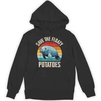 Mana Save The Floaty Potatoes Sea Cow Mana Hoodie - Thegiftio UK