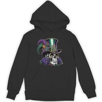 Mardi Gras Costume Sugar Skull Carnival New Orleans Trip Hoodie | Seseable UK