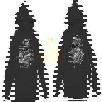 Mardigator Mardi Gras Alligator Costume Mardi Gras Hoodie | Seseable FR