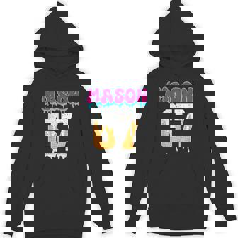 Mason 67 Ice Cream Drip Baseball Ice Cream Drip Hoodie - Thegiftio