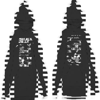 Meowtallica ブラック ホワイト 面白い パロディバンド 猫 子猫 恋人 長袖tシャツ パーカー - Kawaiitshirt