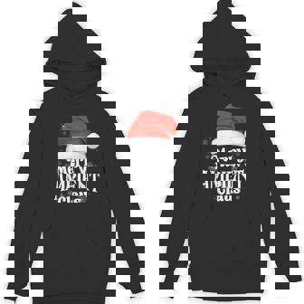 Merry Ambient Claus PJS Family Matching Christmas Unisex Hoodie | Mazezy