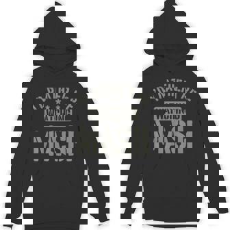 Military Retro Fans Vintage I'd Rather Be Watching Mash Hoodie | Seseable FR