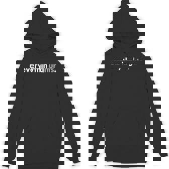 Minimalist Everything Hurts Workout Hoodie - Thegiftio