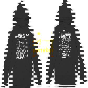 Mommy Of The Birthday Boy Matching Construction Crew B-Day Hoodie - Monsterry