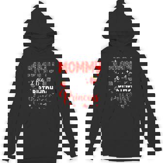 Mommy Of The Birthday Princess Strawberry Theme Bday Party Hoodie - Thegiftio