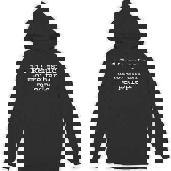 I Like Music More Than People Hoodie | Seseable UK