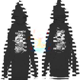 Neko Cat Ramen Anime Kawaii Hoodie - Thegiftio