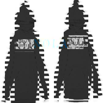 Nola New Orleans Louisiana Street Tile Hoodie | Mazezy