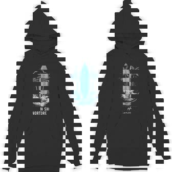 North Shore Oahu Hawaii Vintage Surf Beach Surfer Souvenir Unisex Hoodie | Mazezy