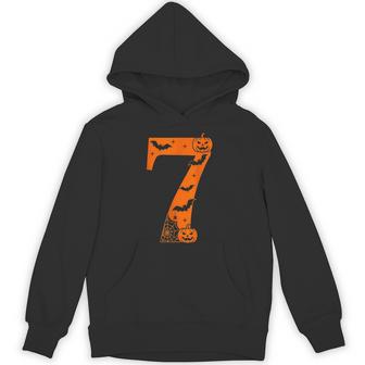 Number 7 Six Seven Meme Halloween Hoodie - Thegiftio UK