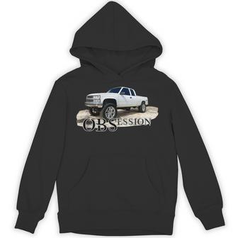 Obs Truck Obsession Lifted 1500 Classic Car Enthusiast Hoodie - Thegiftio UK