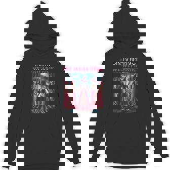 In October We Wear Pink Witch Halloween Breast Cancer Hoodie - Monsterry