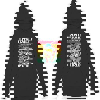 O'fishally 5 Years Old Fishing Birthday Theme Party 5Th Hoodie - Monsterry