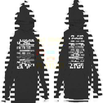 Old School Playlist Cassette Hoodie - Monsterry