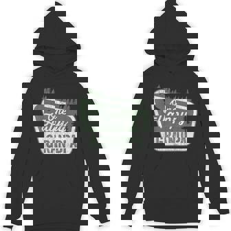 One Happy Grandpa Matching Family Birthday Party Camping Hoodie | Mazezy