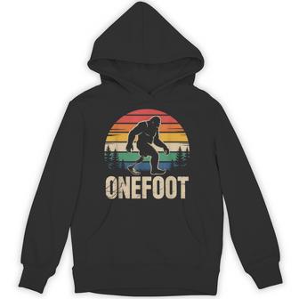 Onefoot Prosthetic Leg Ampu Recovery Bigfoot Hoodie - Thegiftio UK