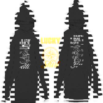 Orienteer Compass Hiking Lucky Orienteering Unisex Hoodie | Mazezy