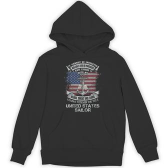Own Forever The Title US Sailor Military Veteran Flag Usa Hoodie | Mazezy