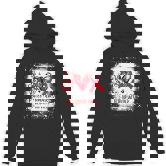 Peace Love Awareness Red Ribbon Week Drug Free Anti-Drug Hoodie - Monsterry