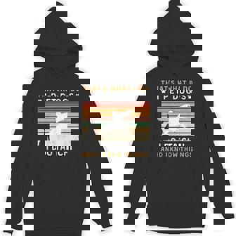 Pet Dogs Play Tai Chi Know Things Hoodie - Monsterry