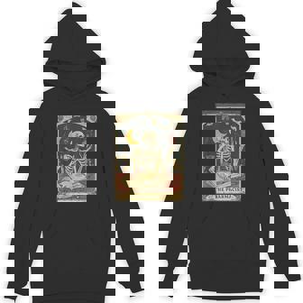 Pharmacist Skeleton Tarot Card Pharmacy Tech Medical Student Hoodie - Monsterry