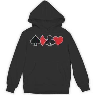 Poker Player Poker Cards Vintage Poker Hoodie - Thegiftio UK