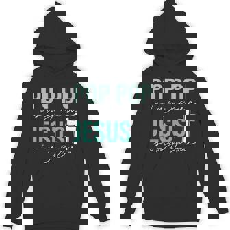 Pop Pop Is My Name Jesus Is My Game Christian Grandpa Unisex Hoodie | Mazezy